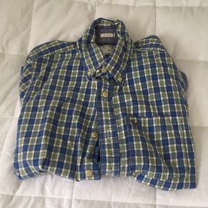 👔Checkered Abercrombie Long Sleeve Button Down👔